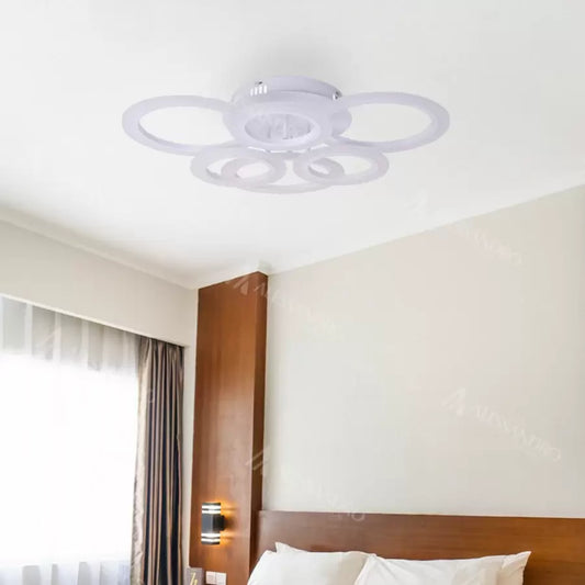 LED túžba s diaľkovým ovládaním EVANA 120W SMOLNÁ BIELA