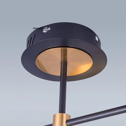 LED túžba so skupinami diaľkového ovládania, 110 W, nestabilná, čierna so zlatom