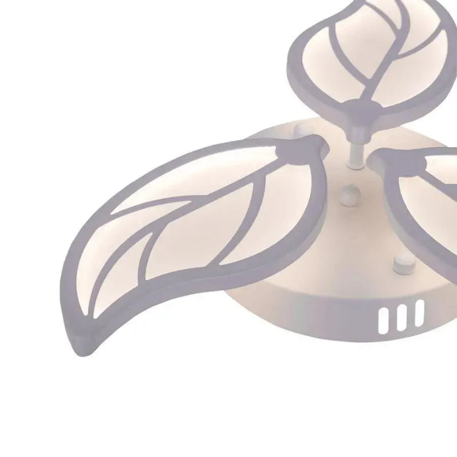 LED chandelier with Laurice remote control, 33W, 3 petals, cold/hot/neutral light, unstable, white