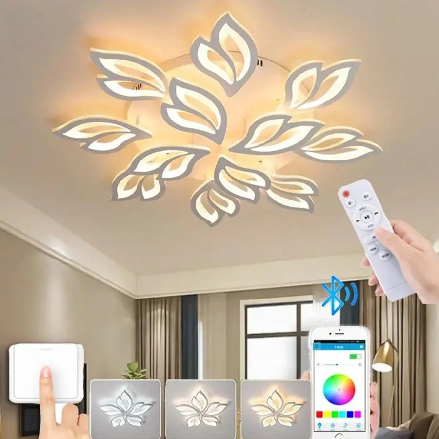 LED túžba s diaľkovým ovládaním Lily 12 Elementy Cold/Hot/Neutrál 150 W biela biela
