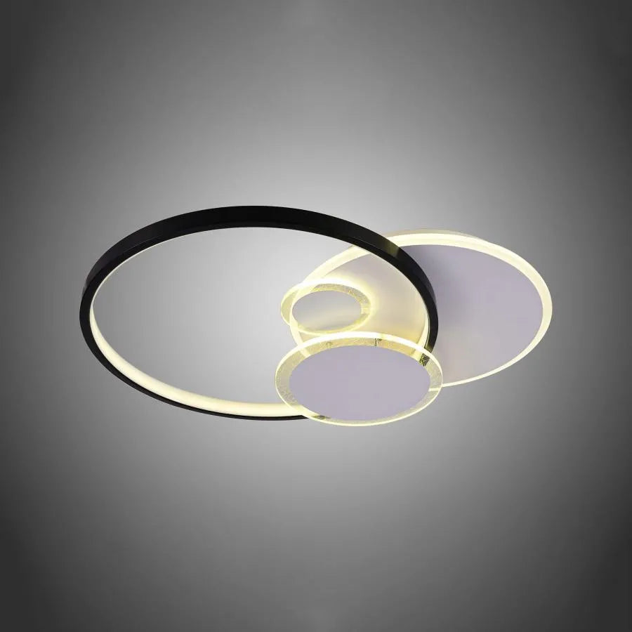 LED lulus s Odina 96W SMOLNÁ Čierny roztýkateľný diaľkový diaľkový ovládač
