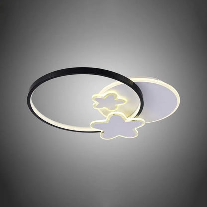 LED lulus s diaľkovým ovládaním Sandrina Sandrina 106 W čiernej a bielej