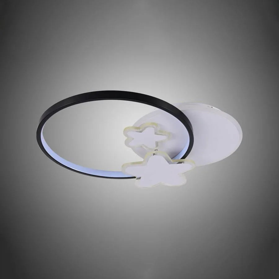 LED lulus s diaľkovým ovládaním Sandrina Sandrina 106 W čiernej a bielej