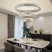 LED kryštál LULUS s diaľkovým ovládaním 36W striebra