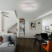 LED luster s diaľkovým ovládaním Tiana, 107W, biela, akrylová, nestabilná