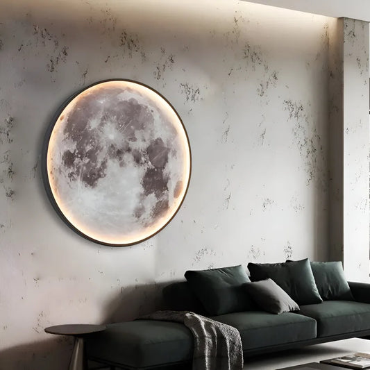Aplikujte dekoratívny LED mesiac 27W priemer 50 cm 3000/4000/6000K