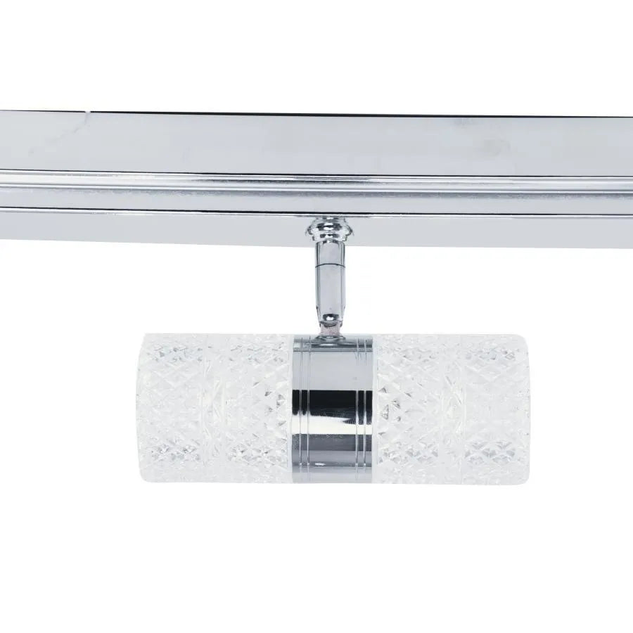 LED LED túžba, 18 W, studené/horúce/neutrálne svetlo, striebro