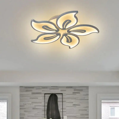 LED LULUS s melecomanda jazmín 73 W 5 okvetných lístkov studeného/teplého/teplého neutrálneho bieleho