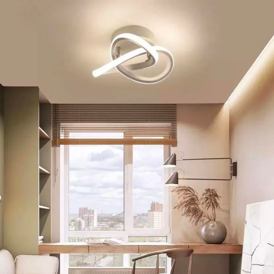 LED LED vrcholy nekonečné, 42 W, 2 kruhy, studené/horúce/neutrálne svetlo, biele