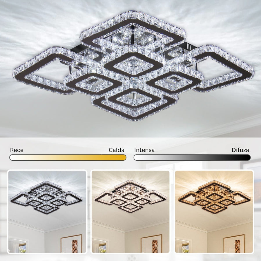 LED LED Quadria Supremo, 5x Elements, RGB 198W, Premium a Nereadless, Hot/Cold/Neutrálne svetlo