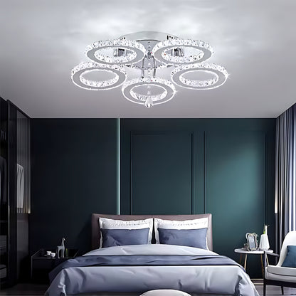 LED túžba s diaľkovým ovládaním a krištáľové anubis 61w