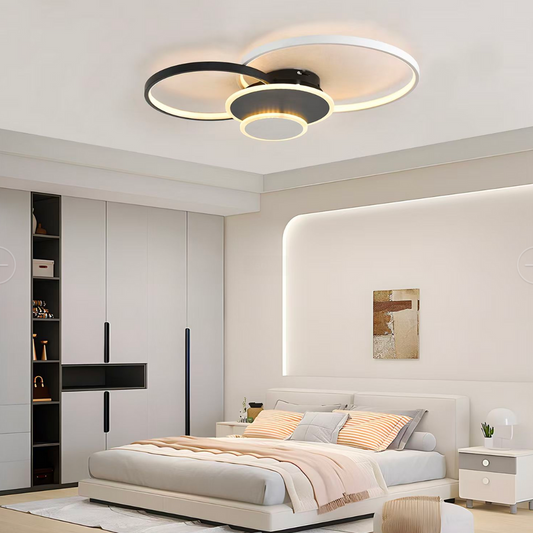 LED LED Váhy chtíč s diaľkovým ovládaním, 120 W, biela s čiernou, akrylom, Daisy