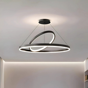 LED LED LED AMELIA 4000K 31W 49,9 cm čierna