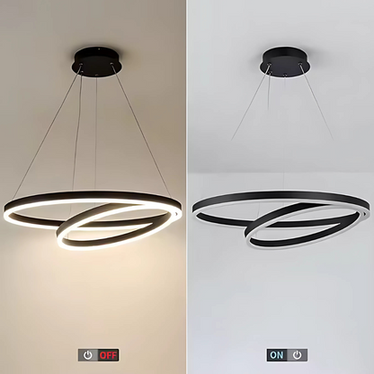 LED LED LED AMELIA 4000K 31W 49,9 cm čierna