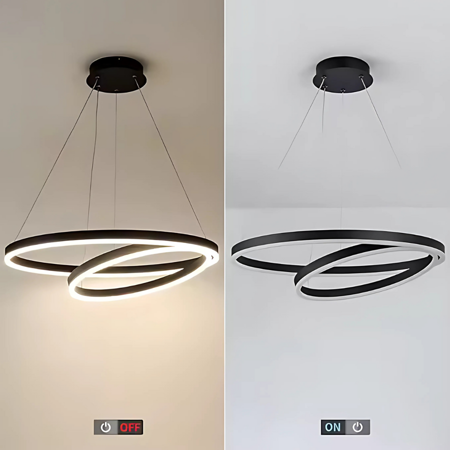 LED LED LED AMELIA 4000K 31W 49,9 cm čierna