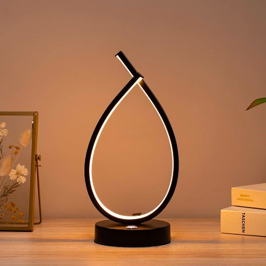 Genesis LED lampa, 10W, studené/teplé/neutrálne svetlo, kov a akryl, čierne lampy a lampy Predvolený názov Alessandro Design