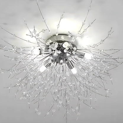 Crystal Luster Rondo Vivace, 6x G9, Chrome, 49 cm