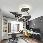 FIGHTER LED luster, 100W, Studené/Teplé/Neutrálne svetlo, Strieborný