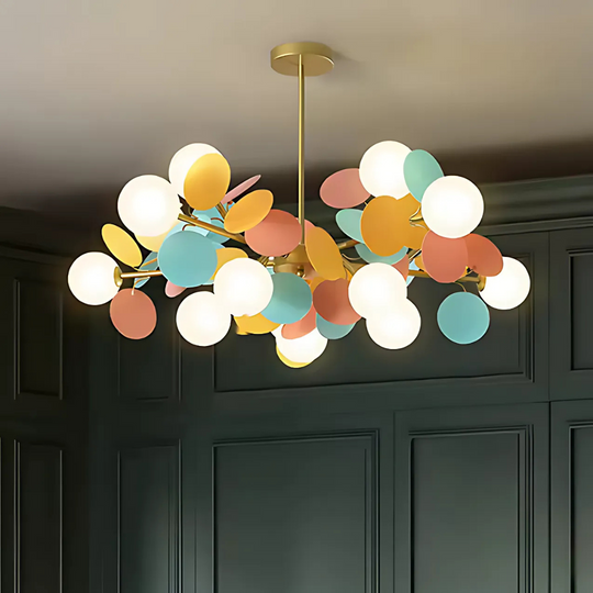 Závesný luster SVEN, 15x G9, viacfarebné moderné lustre Predvolený názov Alessandro Design