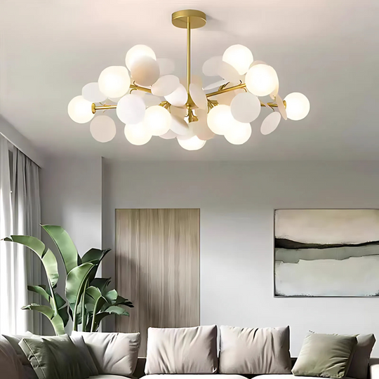 Závesný luster SVEN, 15x G9, biele Moderné lustre Predvolený názov Alessandro Design