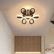 LED LED vrchol Helix, 44 W, vlnité, studené/horúce/neutrálne svetlo, čierne