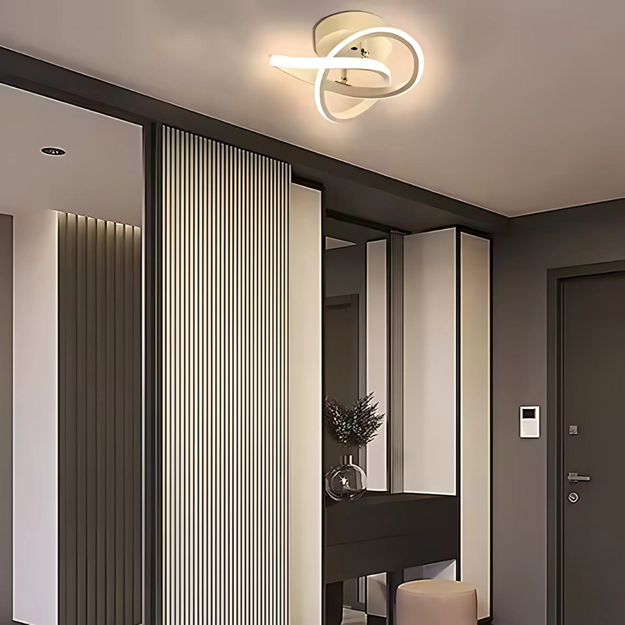 LED LED vrcholy nekonečné, 42 W, 2 kruhy, studené/horúce/neutrálne svetlo, biele
