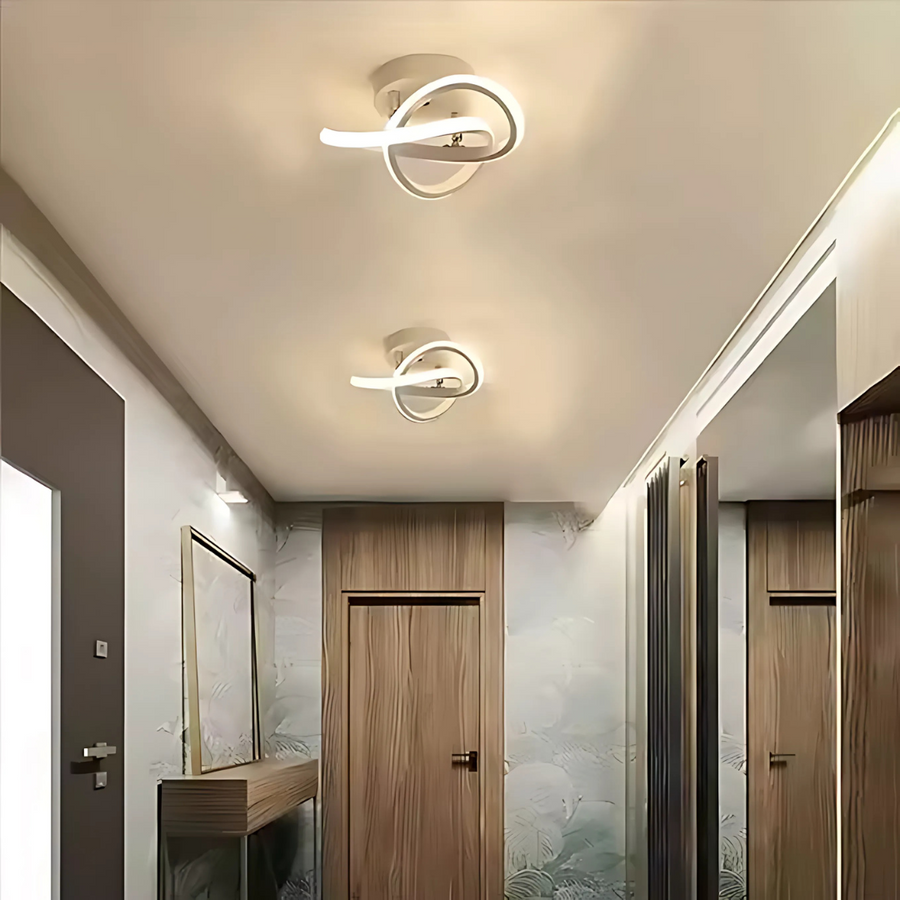 LED LED vrcholy nekonečné, 42 W, 2 kruhy, studené/horúce/neutrálne svetlo, biele