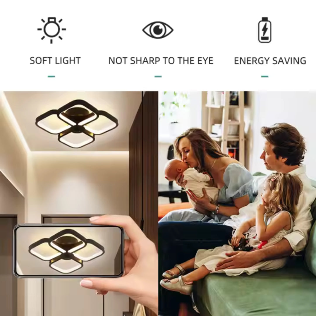 LED LED vrchol Tesser, 36W, studené/horúce/neutrálne svetlo, čierna