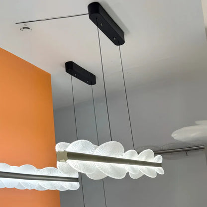 Závesný LED luster s diaľkovým ovládaním ISOTTA 36W, Studené/Teplé/Neutrálne svetlo, Stmievateľné, Nastaviteľná výška, Čierny