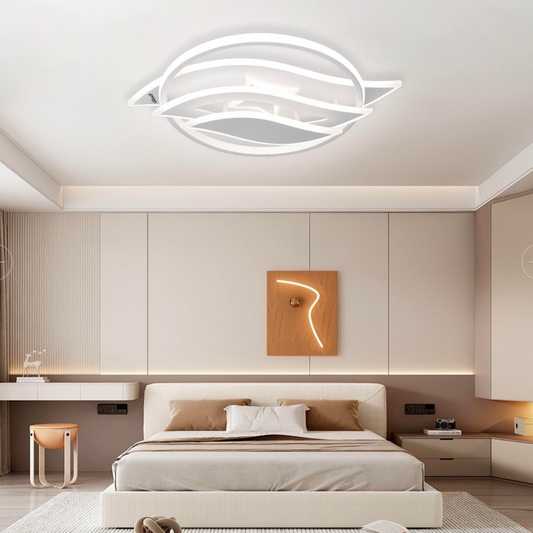 LULUS LED RGB s diaľkovým ovládaním Jarria Simible, Acril, RGB, biela