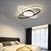 LED luster s diaľkovým ovládačom Vario obliquo, 110W, oválne, studené/horúce/neutrálne svetlo, nestabilné, čierne