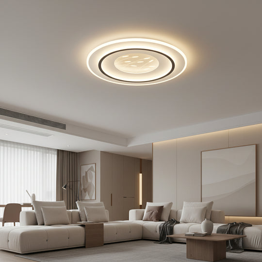 LED luster s diaľkovým ovládaním LINEA 125W, okrúhly, studené/teplé/neutrálne svetlo, stmievateľné, čierne LED lustre s diaľkovým ovládaním Predvolený názov Alessandro Design