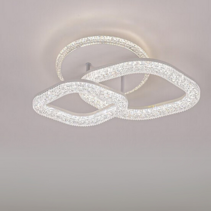 Diaľkové ovládanie Agard LED LED LED, Daisy, biele, kryštály