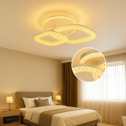 Diaľkové ovládanie Agard LED LED LED, Daisy, biele, kryštály