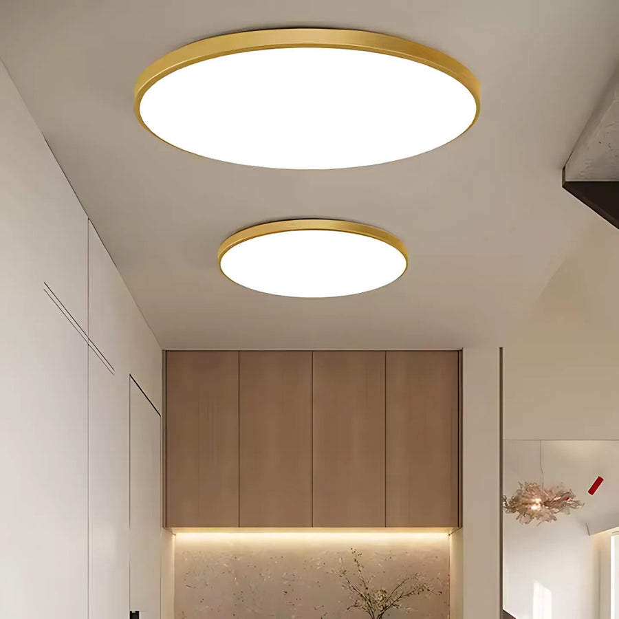 LED SOLIS 37 cm 32 W stropy neutrálne zlato