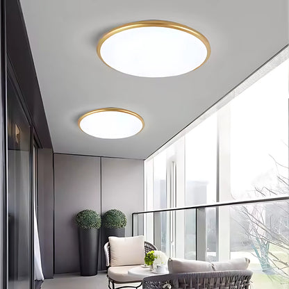 LED SOLIS 37 cm 32 W stropy neutrálne zlato