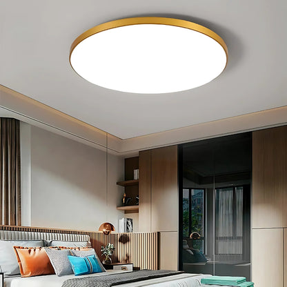 LED SOLIS 37 cm 32 W stropy neutrálne zlato