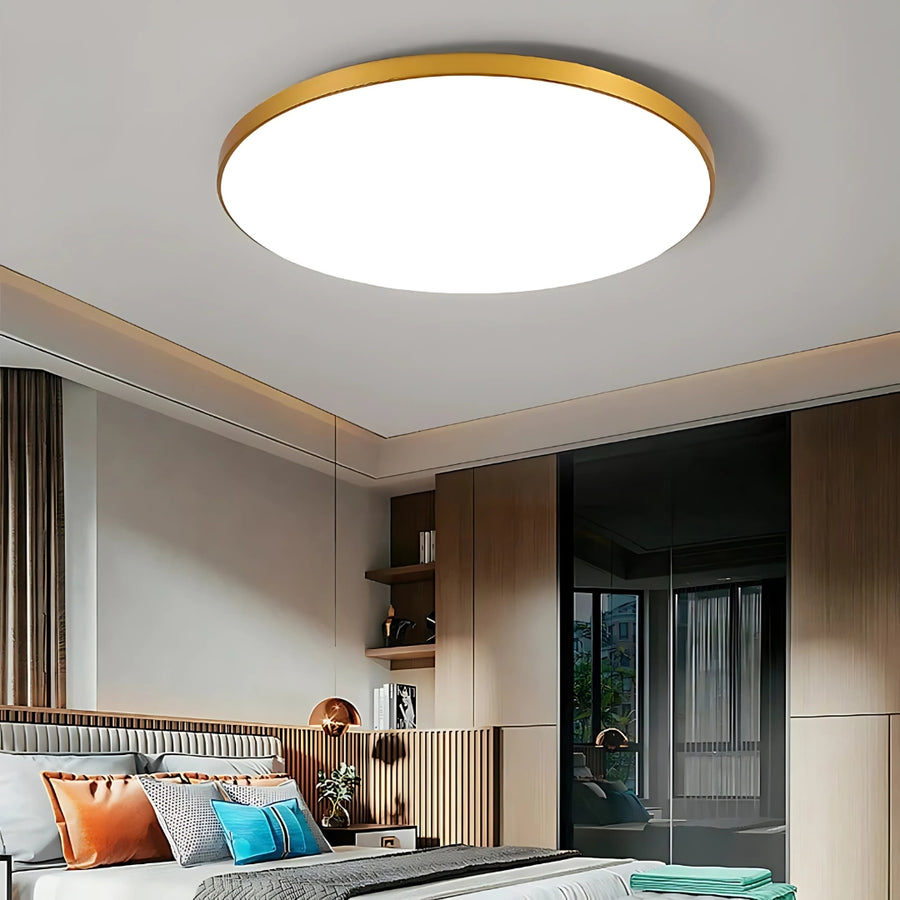 LED SOLIS 37 cm 32 W stropy neutrálne zlato
