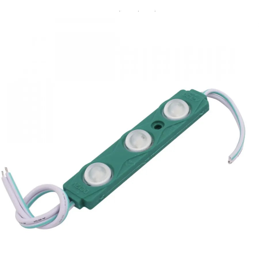 LED modul 12v, 1,5 W, IP67, zelené, zelené svetlo, 2835, 20 ks