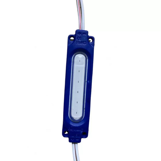LED COB MOD 6 LED diódy 2W, modrá, IP65, 12V