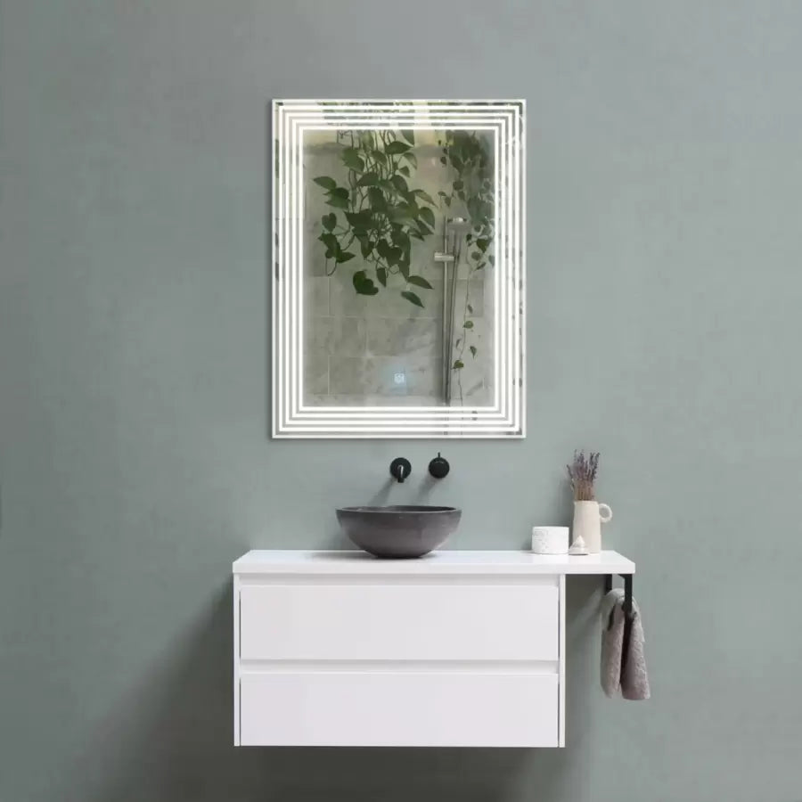 Zrkadlo LED dotyk 60x80 cm zbierka Marcello Funghi