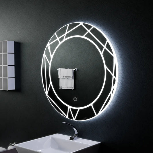 LED dotyk zrkadlo Astrix 70x70 cm