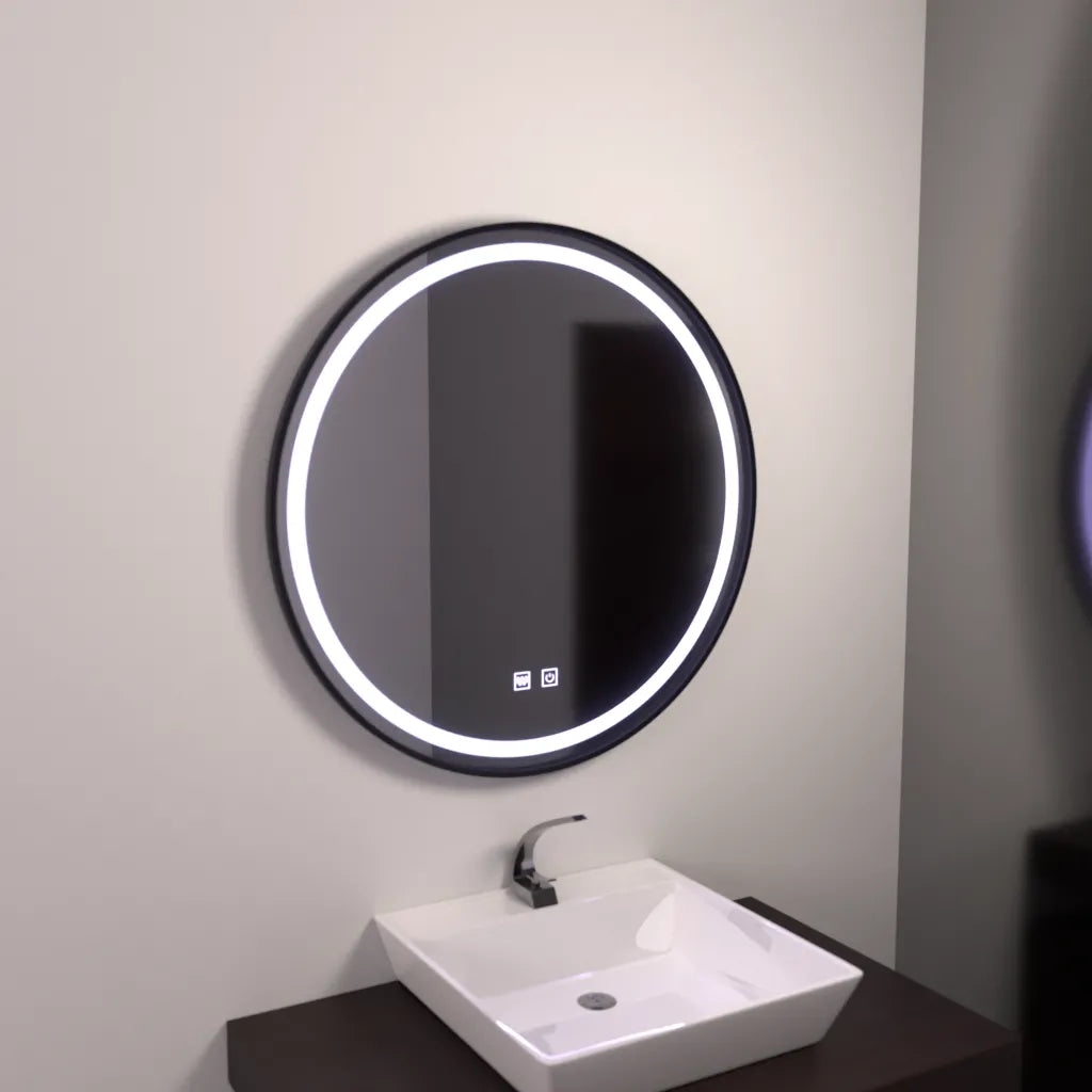Zrkadlové LED kolo 60 cm Lucea Touch Duffosting System