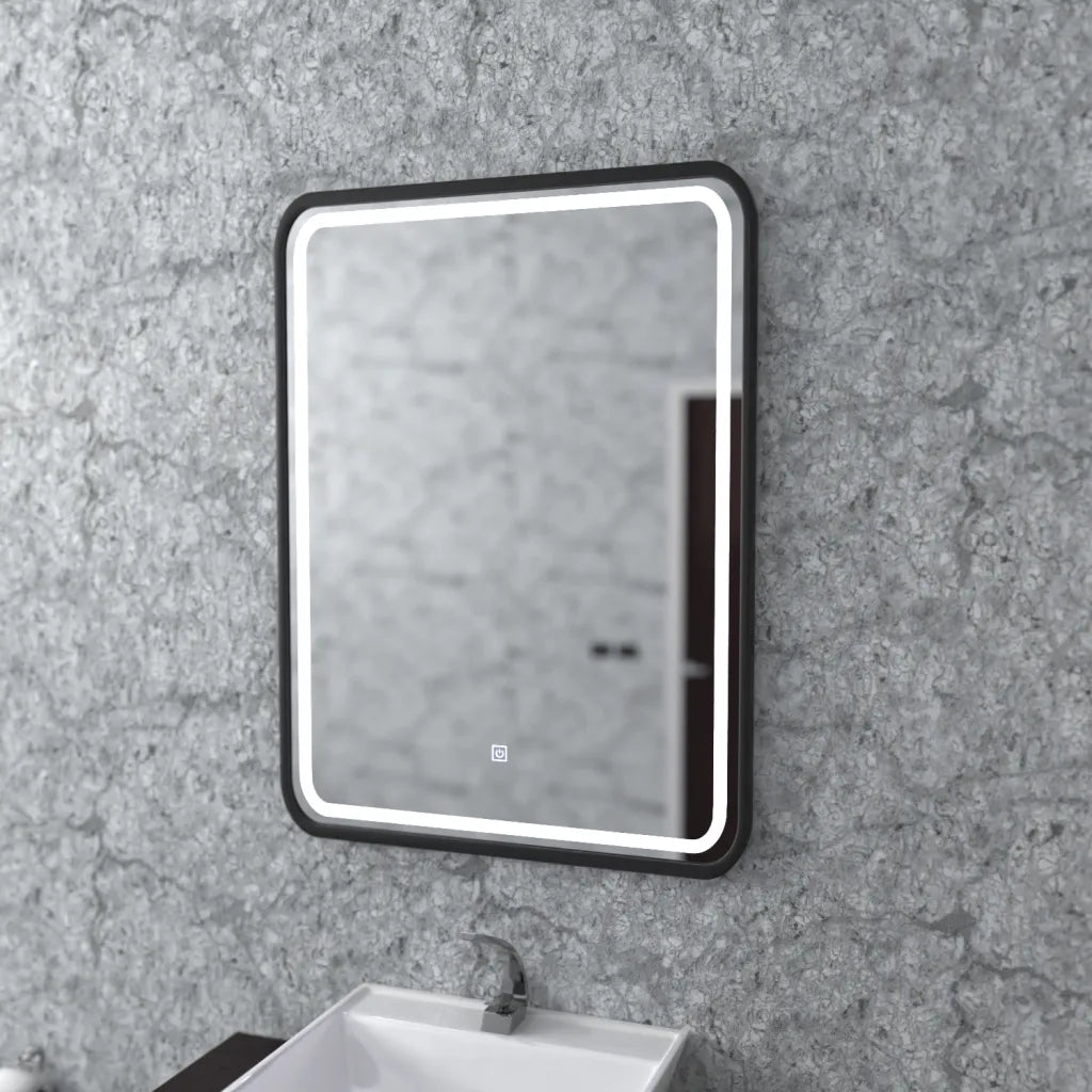 Zrkadlové obdĺžnikové obdĺžniky 60x80cm Ombe Basic Touch