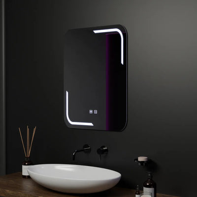 Zrkadlové obdĺžnikové obdĺžnikové 60x80cm dotyk Ulrich Demosting System