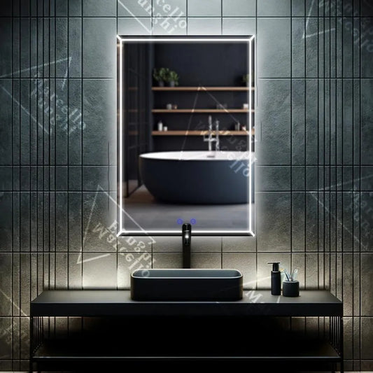 LED Touch Villay Mirror Defrition System 60x80 cm zbierka Marcello Funghi Collection