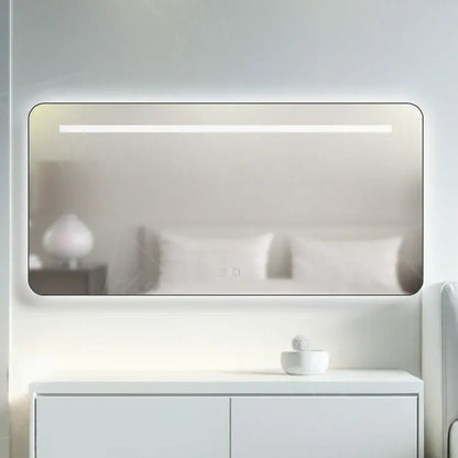 LED Touch Estassia Mirror, Systém postihnutia, 110x65 cm, zbierka Marcello Funghi Collection