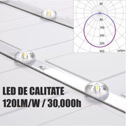 LED panel vložený 15 W biele neutrálne svetlo