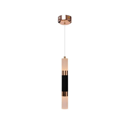 LED ADAM, 14W, akrylové a kovové, čierne so zlatým/horúcim/neutrálnym svetlom