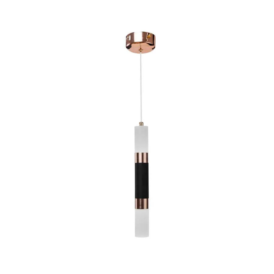 LED ADAM, 14W, akrylové a kovové, čierne so zlatým/horúcim/neutrálnym svetlom